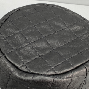 Luxury Womens Hats Celine 2021 Black Lambskin Bucket Hat A141PP480 AA160215