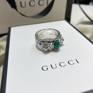 Gucci Ring Gucci Silver Feline Garden Ring 