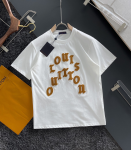 Louis Vuitton Mens White Cotton T Shirt 
