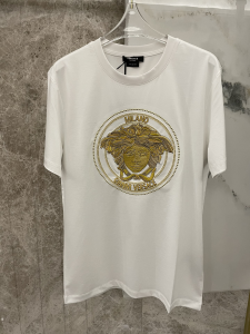 Versace Medusa Cotton T Shirt White 