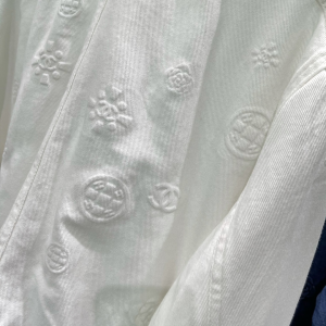Luxury Womens Clothing Chanel 2021 Denim White Camellia Jacket SML A29PP780 AA160807