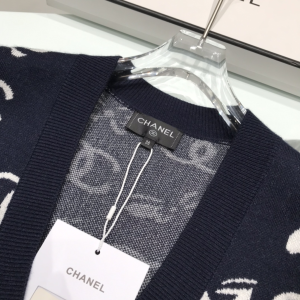 Luxury Womens Clothing Chanel CC Logo Knit Cardigans SML A29PP680 AA160804