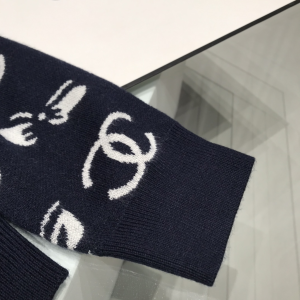 Luxury Womens Clothing Chanel CC Logo Knit Cardigans SML A29PP680 AA160804