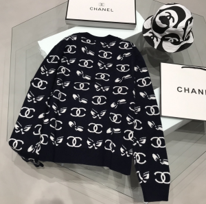 Luxury Womens Clothing Chanel CC Logo Knit Cardigans SML A29PP680 AA160804