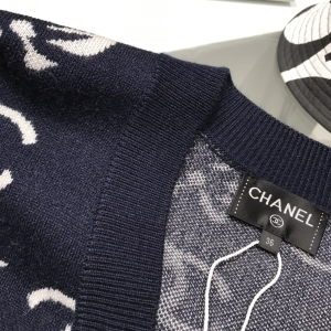 Luxury Womens Clothing Chanel CC Logo Knit Cardigans SML A29PP680 AA160804