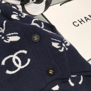 Luxury Womens Clothing Chanel CC Logo Knit Cardigans SML A29PP680 AA160804