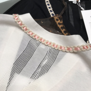 Luxury Womens Clothing Chanel White Knit Cotton Cardigan SML A29PP580 AA160802