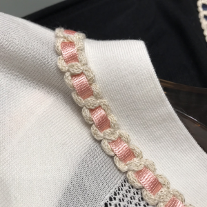 Luxury Womens Clothing Chanel White Knit Cotton Cardigan SML A29PP580 AA160802