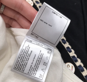 Luxury Womens Clothing Chanel White Knit Cotton Cardigan SML A29PP580 AA160802