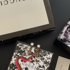 Luxury Womens Jewelry Gucci Earring Gucci Double G Earring A39PP110 AA160828