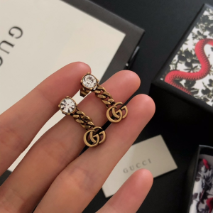 Luxury Womens Jewelry Gucci Earring Gucci Double G Earring A39PP110 AA160828