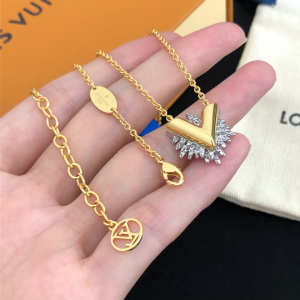 Luxury Womens Jewelry Louis Vuitton Necklace LV Glory Necklaces A39PP130 AA160832