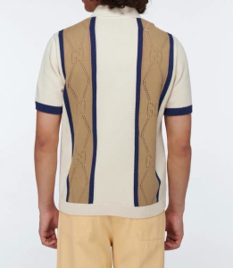 Luxury Womens Clothing Gucci GG Perforated Cotton Tops SML A154PP580 AA161355