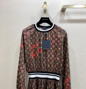 Luxury Womens Clothing Louis Vuitton Monogram Dress SML A154PP580 AA161353