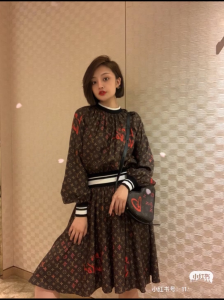 Luxury Womens Clothing Louis Vuitton Monogram Dress SML A154PP580 AA161353