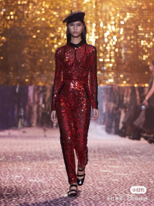 Luxury Womens Hat Dior Mesh Beret with Veil in Black Cotton A154PP580 AA161357