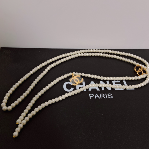 Chanel Necklace Chanel White Pearls Necklaces 