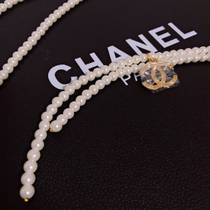 Luxury Womens Jewelry Chanel Necklace Chanel White Pearls Necklaces A152PP150 AA161343