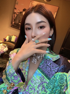 Luxury Womens Jewelry Chanel Ring Chanel Crystal CC Rings A152PP180 AA161342