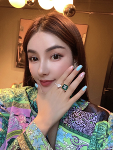 Luxury Womens Jewelry Chanel Ring Chanel Crystal CC Rings A152PP180 AA161342