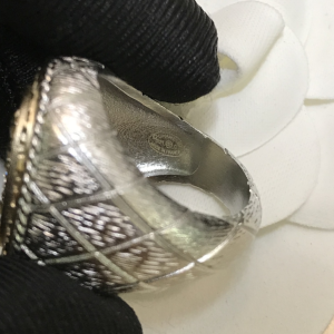 Luxury Womens Jewelry Chanel Ring Chanel Crystal CC Silver Rings A152PP120 AA161322