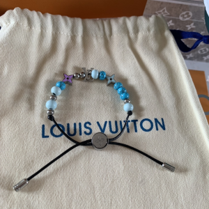 Luxury Womens Jewelry Louis Vuitton Beads Monogram Bracelets A152PP120 AA161332
