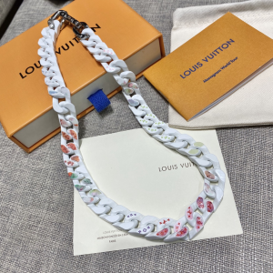 Louis Vuitton LV Chain Links Patches Necklace 