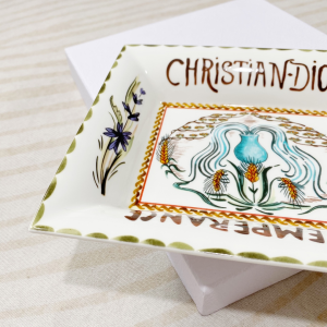 Luxury Home Change Trays Dior Trinket Tray La Temperance 20x17CM A201PP480 AA161447