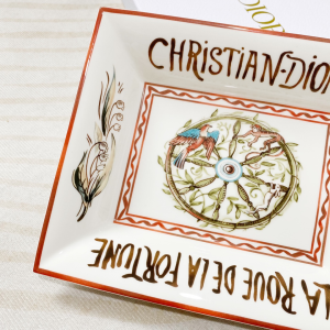 Luxury Home Change Trays Dior Trinket Tray La Temperance 20x17CM A201PP480 AA161448