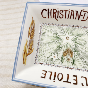 Luxury Home Change Trays Dior Trinket Tray La Temperance 20x17CM A201PP480 AA161449