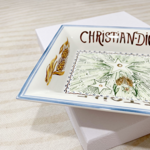 Luxury Home Change Trays Dior Trinket Tray La Temperance 20x17CM A201PP480 AA161449
