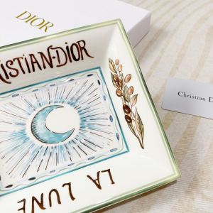Luxury Home Change Trays Dior Trinket Tray La Temperance 20x17CM A201PP480 AA161450