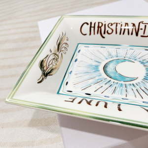 Luxury Home Change Trays Dior Trinket Tray La Temperance 20x17CM A201PP480 AA161450