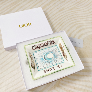 Luxury Home Change Trays Dior Trinket Tray La Temperance 20x17CM A201PP480 AA161450