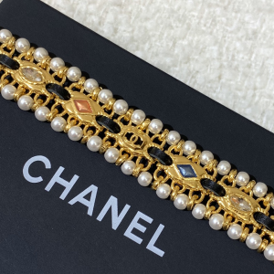 Luxury Womens Jewelry Chanel Bracelet Chanel Double Pearls Bracelet A205PP180 AA161469