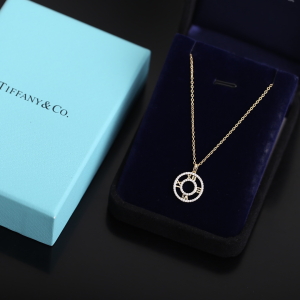 Luxury Womens Jewelry Tiffany Atlas X Necklace A205PP220 AA161480