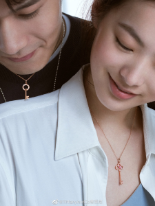 Luxury Womens Jewelry Tiffany Modern keys Necklace A205PP260 AA161482