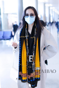 Luxury Womens Scarf Fendi Black Silk Scarf 110x200CM A151PP260 AA161975