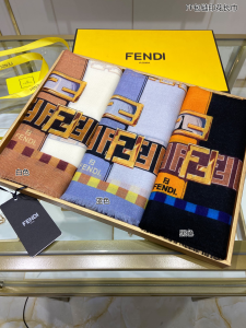 Luxury Womens Scarf Fendi Blue Silk Scarf 110x200CM A151PP260 AA161976