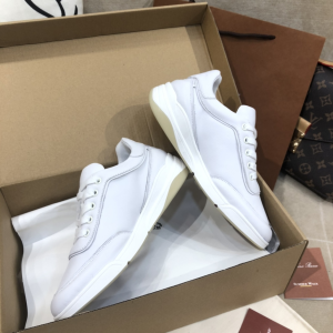 Luxury Womens Shoes Loro Piana Play White Leather Sneaker 35 To 40 A151PP520 AA162004