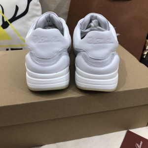 Luxury Womens Shoes Loro Piana Play White Leather Sneaker 35 To 40 A151PP520 AA162004