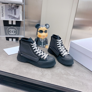 JW Anderson Panelled High Top Sneakers Boot Black JW Anderson Panelled High Top Sneakers Boot Black