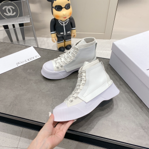 JW Anderson Panelled High Top Sneakers Boot White JW Anderson Panelled High Top Sneakers Boot White