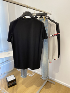 Luxury Mens Clothing Burberry Black Cotton T Shirt M To XXXL A227PP180 AA162440