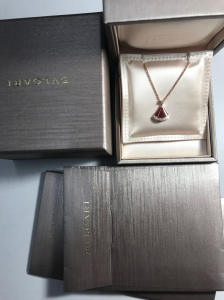Luxury Womens Jewelry Bvlgari Divas Dream Necklace in Red A205PP300 AA162338