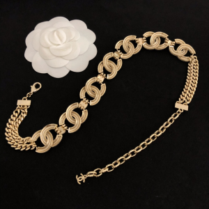Luxury Womens Jewelry Chanel Vintage Multi CC Link Chain Necklace A39PP225 AA162504