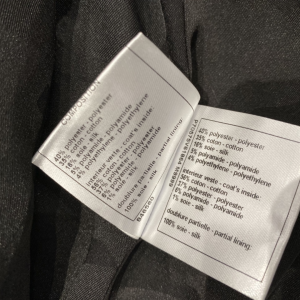 Luxury Womens Clothing Chanel Classic Black Tweed Jacket SML A154PP780 AA163265