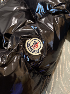 Luxury Womens Clothing Moncler Black Puffy Down Jacket Coat SML A154PP980 AA163271