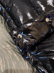 Luxury Womens Clothing Moncler Black Puffy Down Jacket Coat SML A154PP980 AA163271