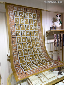 Fendi Green Silk Scarf 